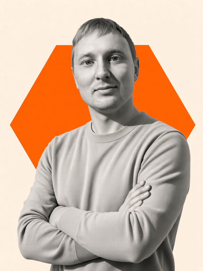 Portrait of Dmitrii Nemtsov, independent software developer